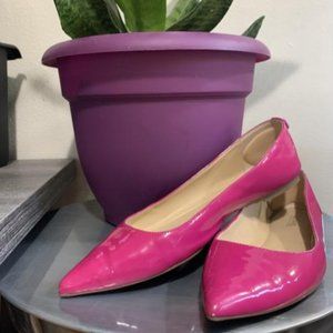 Michael Kors Arianna Flat Fuchsia Patent
